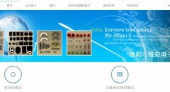 綿陽市維*電子技術有限公司網站設計展示型案例作品